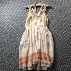 Cream Louis de Gama white dress